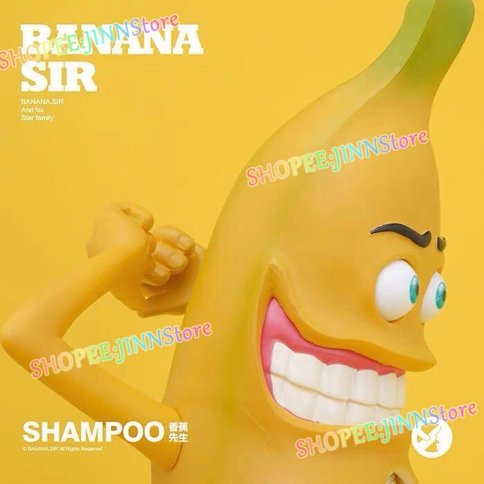 JINN Banana Sir 30cm Hành động Hình thiết kế Tượng nhỏ Đồ chơi Búp bê Trẻ em mô hình sưu tầm Trang trí Quà tặng sinh nhật Bé trai