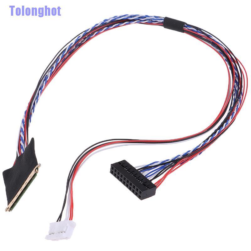 Tolonghot> I-PEX 20453-20455 30pin 1ch 6 bit LVDS Cable spacing LCD/LED Panel Display