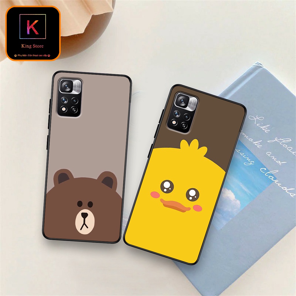 Ốp lưng Redmi Note 11 5G - Redmi Note 11 Pro 5G Bản Trung Quốc - Ốp in hình hoạt hình chibi dễ thương