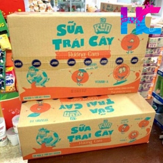 Sữa trái cây Lif Kun 1 lốc 4 hộp x 110ml Đủ vị