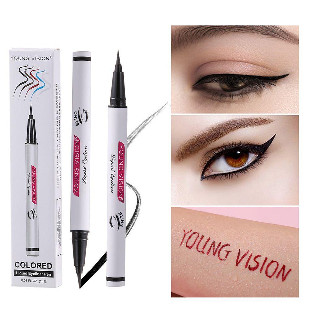 Bút Kẻ Mắt Dạng Lỏng Tự Nhiên Chống Thấm Nước Dễ Lên Màu Không Nhòe
