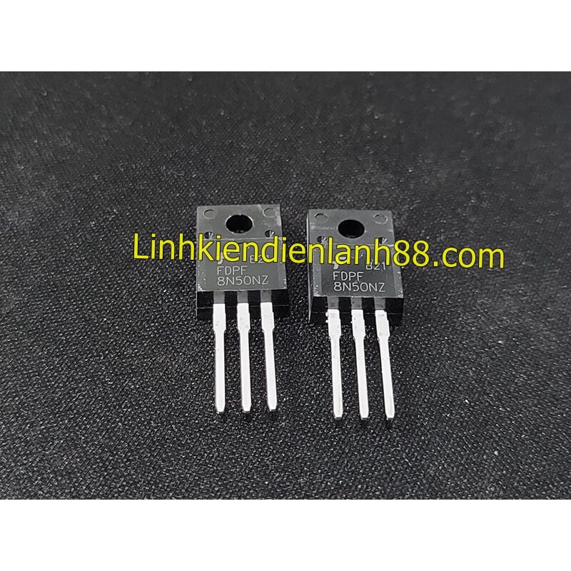 Mosfet Kênh N FDPF8N50NZU 10V 4A TO-220F Mới Chính Hãng 100%
