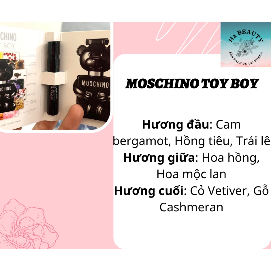 Combo 5 vial nước hoa