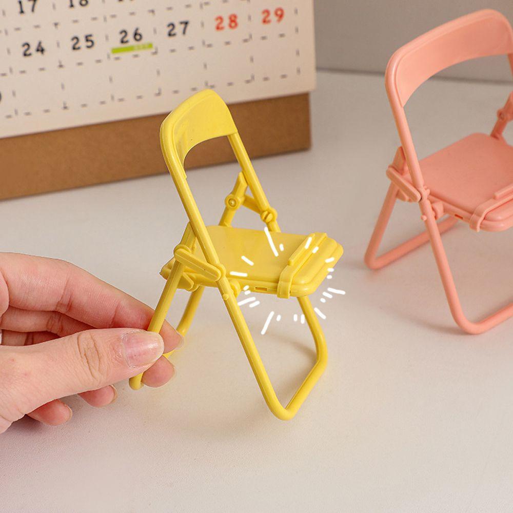 Giá Đỡ Điện Thoại / Kẹp Gắn Ghế Ngồi Bàn / Ghế Họa Tiết Hoạt Hình Có Thể Điều Chỉnh