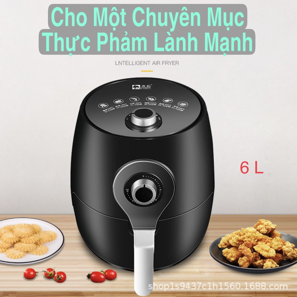 Nồi chiên không dầu camel dung tích 5L 6L 8L công xuất 1350W ( BH 12T)