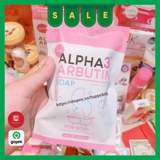 Xà phòng tắm trắng da body alpha arbutin 3+ plus 80g - thái lan