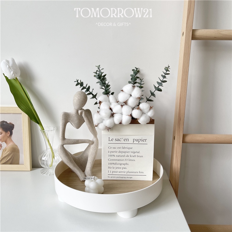 Hoa khô bông gòn, cắm hoa, trang trí nhà cửa, tiệc cưới, quà tặng 8/3, 14/2, 20/10, chụp ảnh