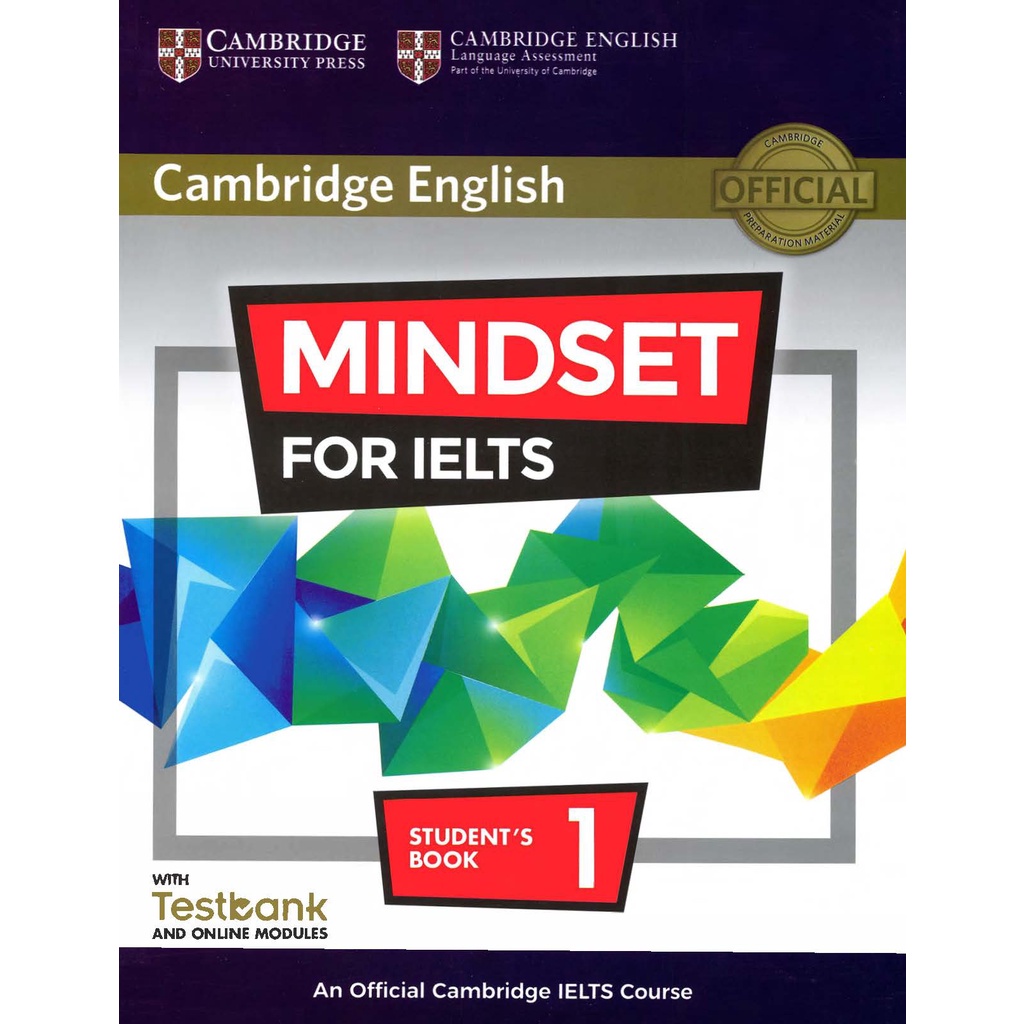 Mindset for IELTS Level 1 Student_s B.o.ok - In màu A4 - Đóng gáy xoắn - Tặng kèm file