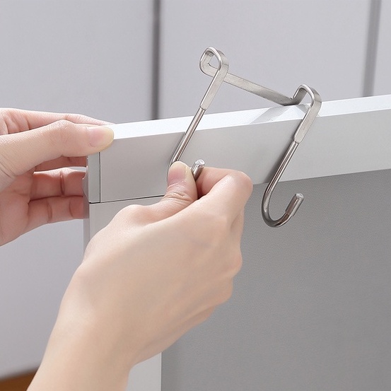 Móc inox 304 treo cửa 2 chân