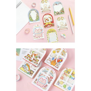 🍄Giấy note hình thỏ béo,giấy ghi chú