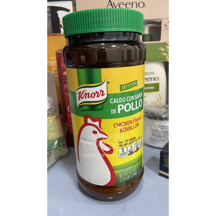Bột Nêm Gà Knorr Của Mỹ Lọ 1,14kg - Cvi Hàng Mỹ