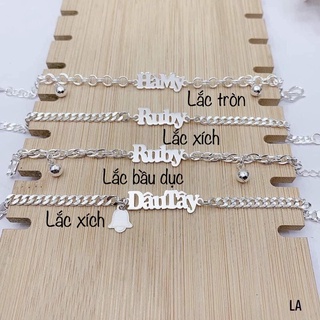 Lắc tay - chân bạc ta cho bé yêu 👼🏻