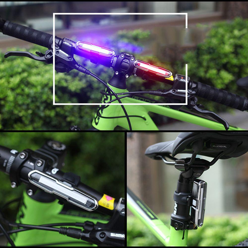 ESPO Đèn LED Gắn Đuôi Xe Đạp Chống Nước 5 Chế Độ