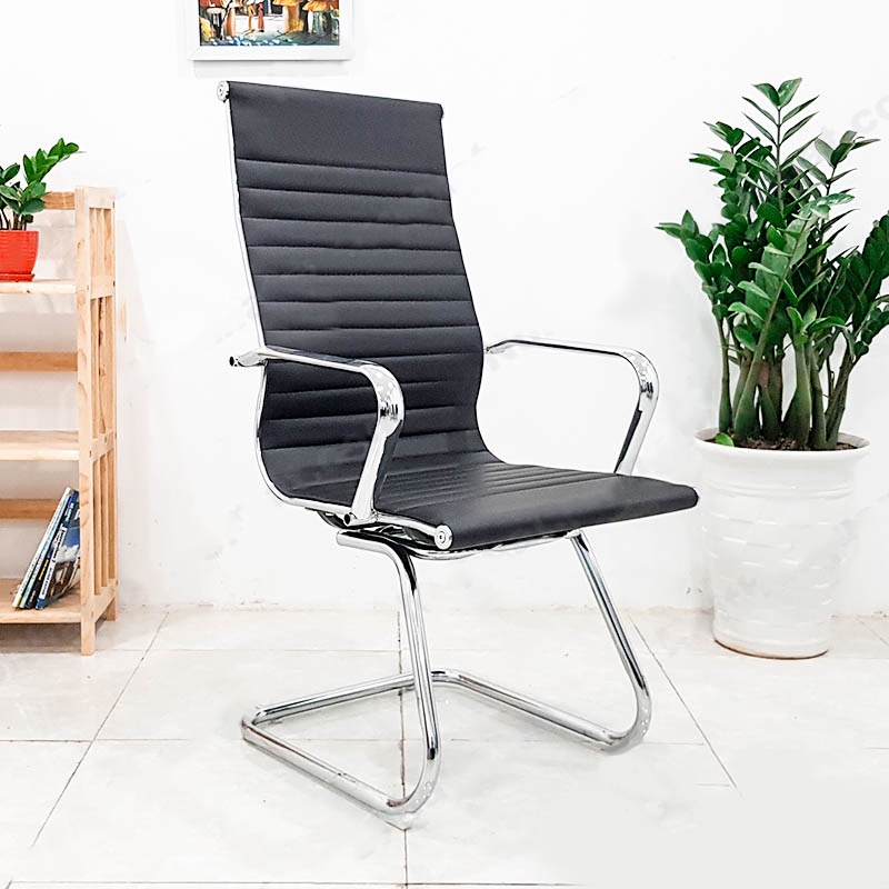 Ghế văn phòng VX23 ghế làm việc chân quỳ da lưng cao - Nội Thất Vạn Xuân