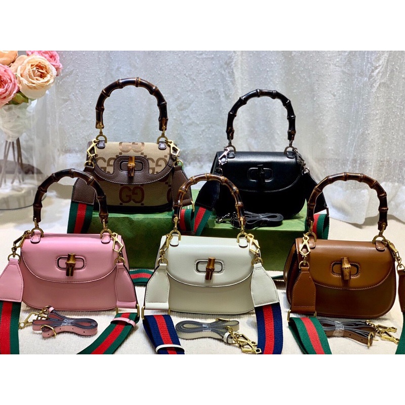 Túi xách Gúcci quai trúc mẫu mới sz 22