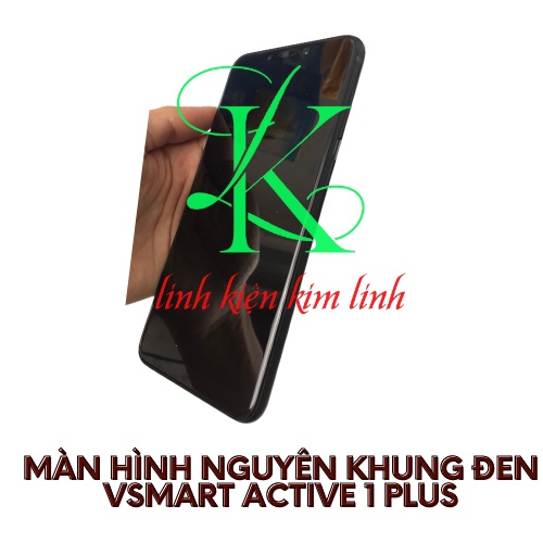 Màn hình full khung đen vsmart active 1 plus