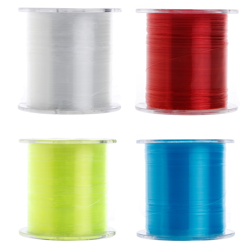 Cuộn Dây Câu Cá Sợi Nylon Đơn Siêu Chắc Dài 500M