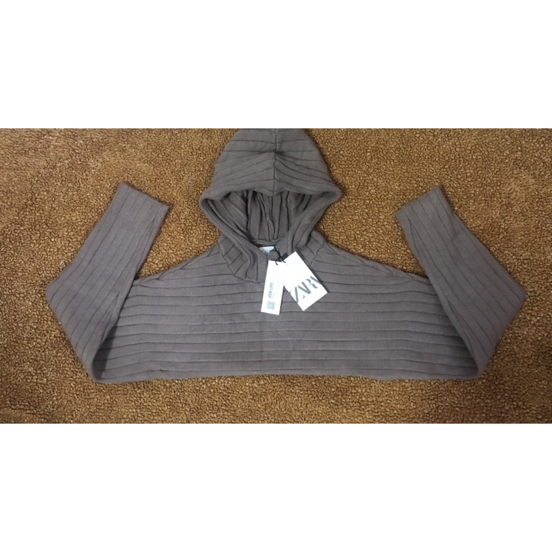 **ZARA** Áo len crop nữ size S-XS