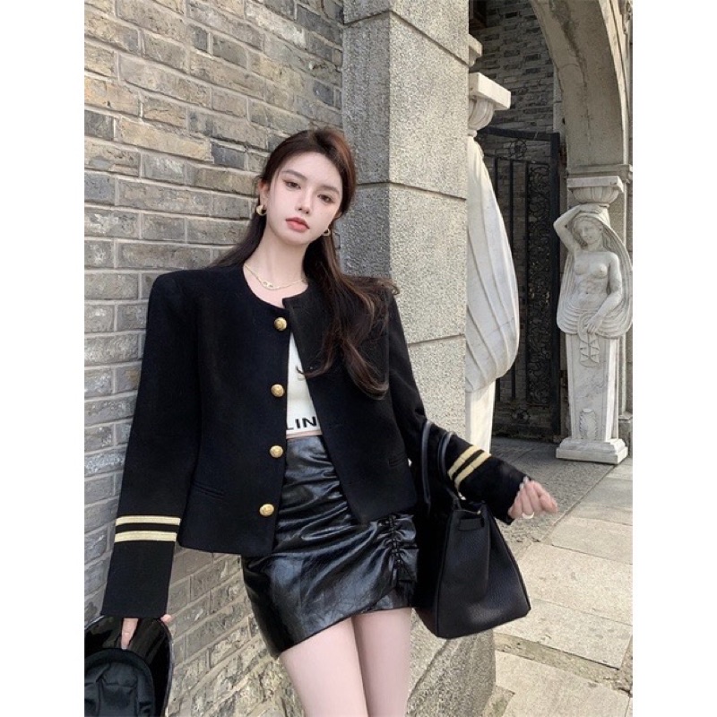 𝐎𝐑𝐃𝐄𝐑. Áo Khoác Choàng Phong Cách Hoàng Gia