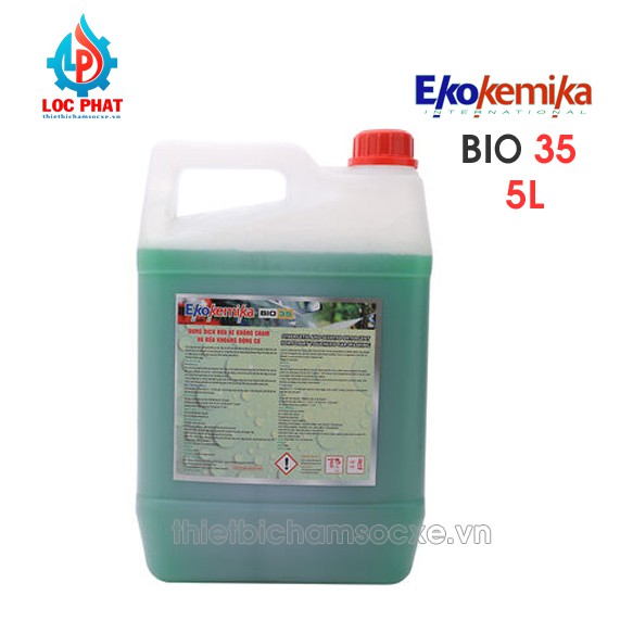 [CHÍNH HÃNG]Dung Dịch Rửa Xe Không Chạm Ekokemika BIO35-5L