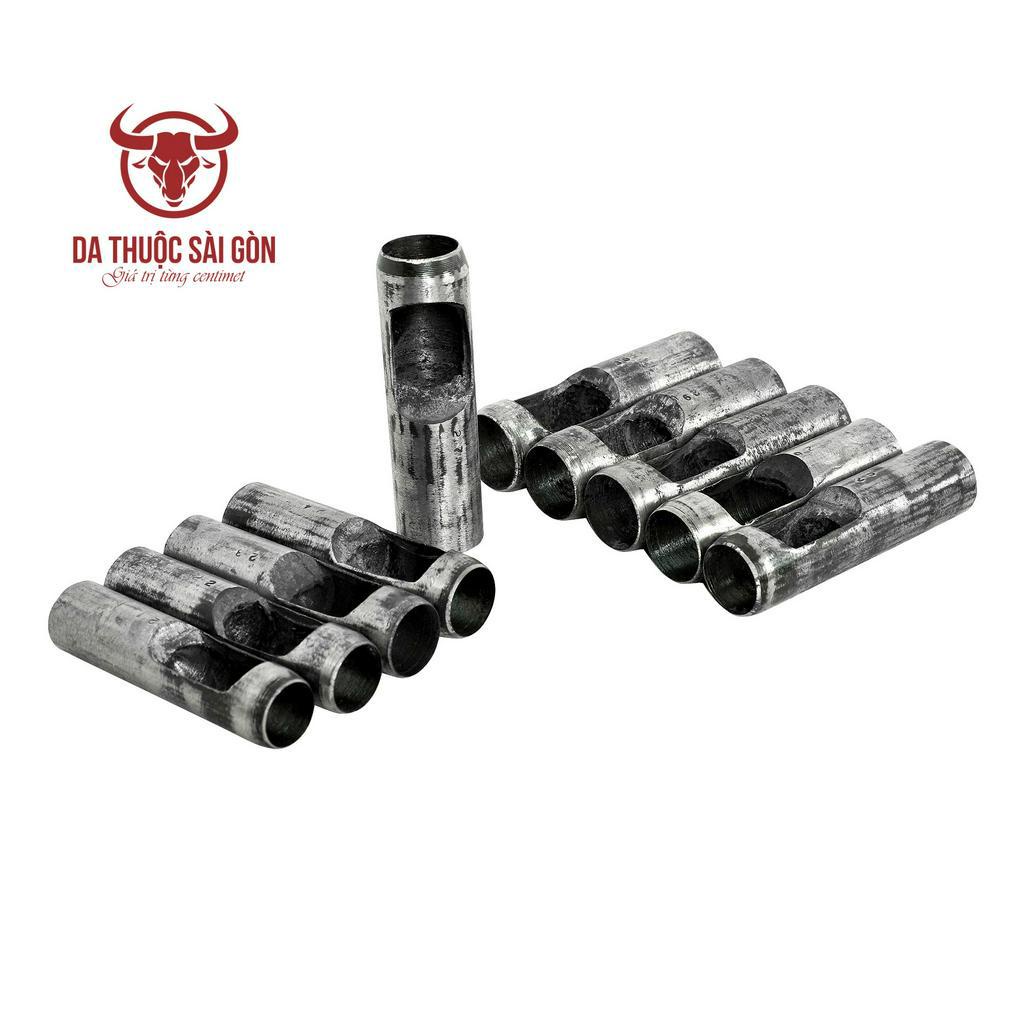 [RẺ NHẤT] Đục lỗ tròn 27mm - Có 38 Size (Từ 1mm đến 38mm) - Dụng cụ làm đồ handmade - Da Thuộc Sài Gòn