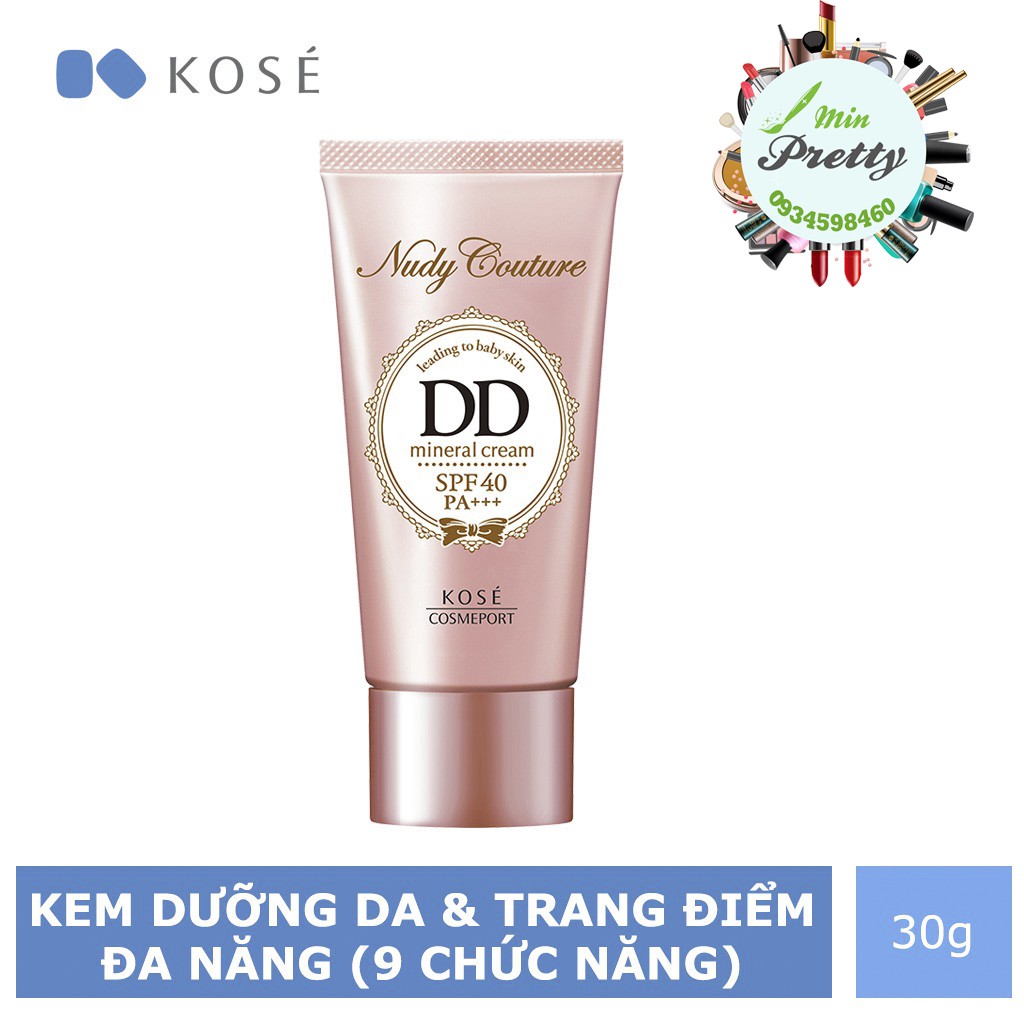 Kem Trang Điểm Đa Năng Kosé Cosmeport Nudy Couture Mineral DD Cream SPF40/PA +++ 30g