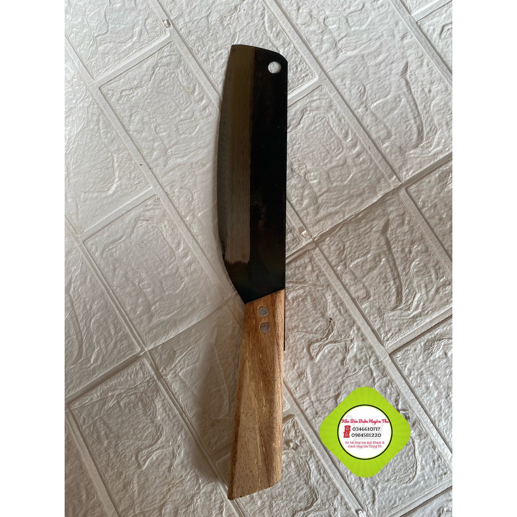Dao thái 30cm chính hãng Đa Sĩ - Dao làm bếp Đa Sĩ chuôi gỗ