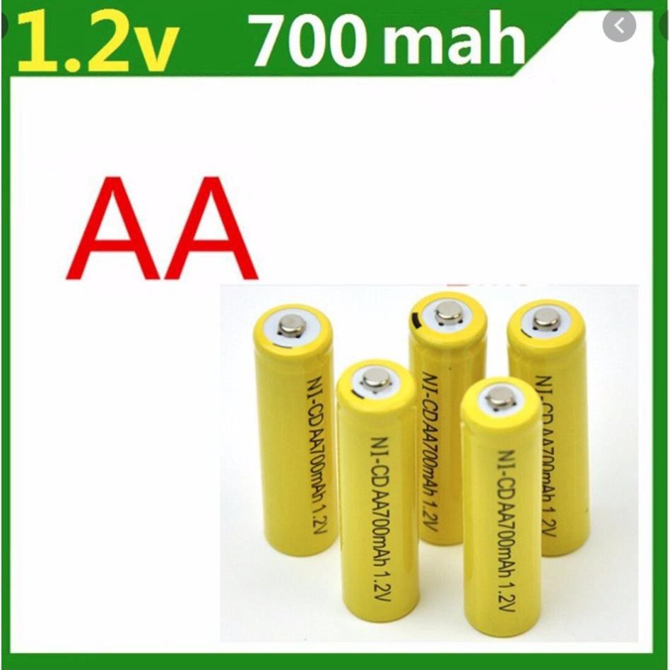 [ Hàng Chuẩn ] [ 1 Pin ]  Pin AA Ni-Cd 700mAh 1.2V Sạc được