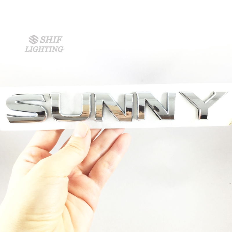 Logo SUNNY ABS trang trí xe hơi NISSAN