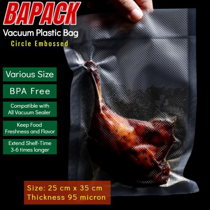 Bapack Túi Hút Chân Không 25x35 25x35 85mic