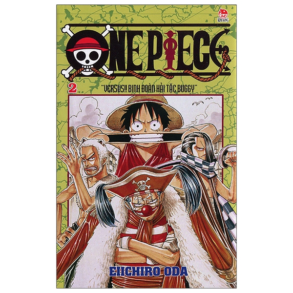 Sách - One Piece Tập 2: Versus!! Binh Đoàn Hải Tặc Buggy (Tái Bản 2019)