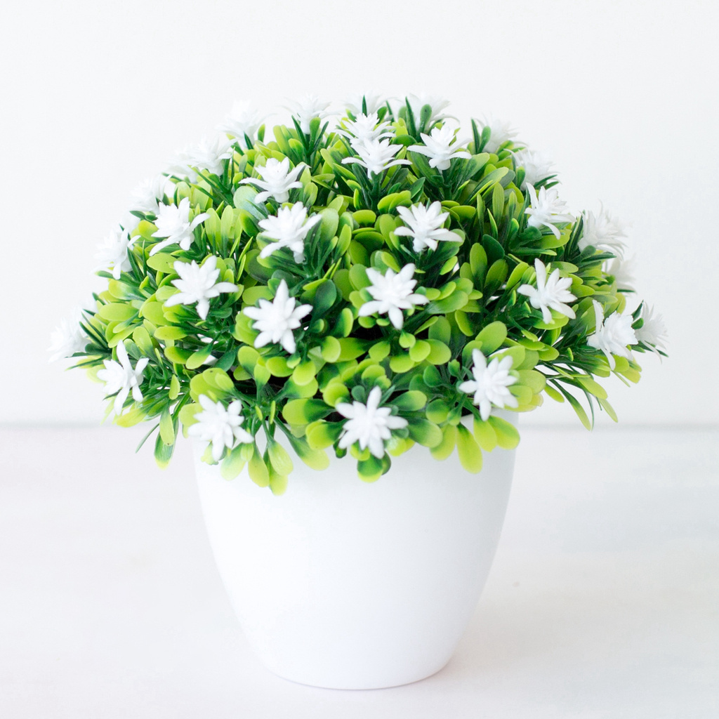 Chậu Cây Bonsai Giả Trang Trí Nhà Cửa Tiện Dụng