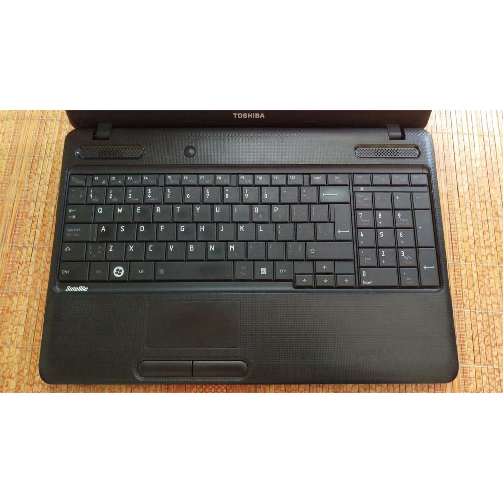 Laptop Toshiba C660 / Core i3  2.6Ghz / Ram 4GB / HDD 250G / Màn hình 15.6 HD /  Windows 10 Pro / Tặng kèm chuột