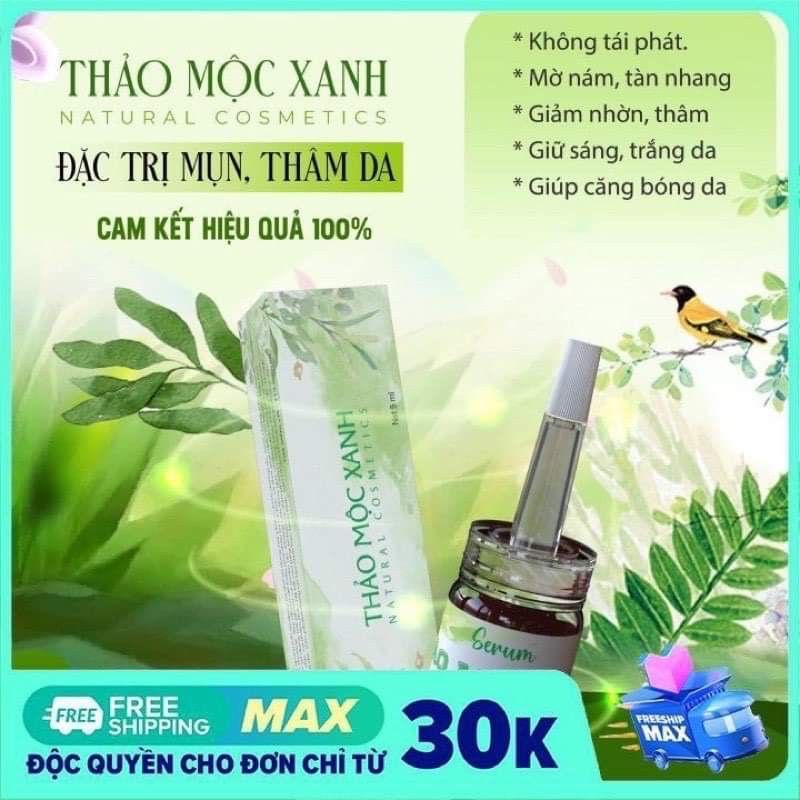 [ CHÍNH HÃNG]SERUM THẢO MỘC XANH