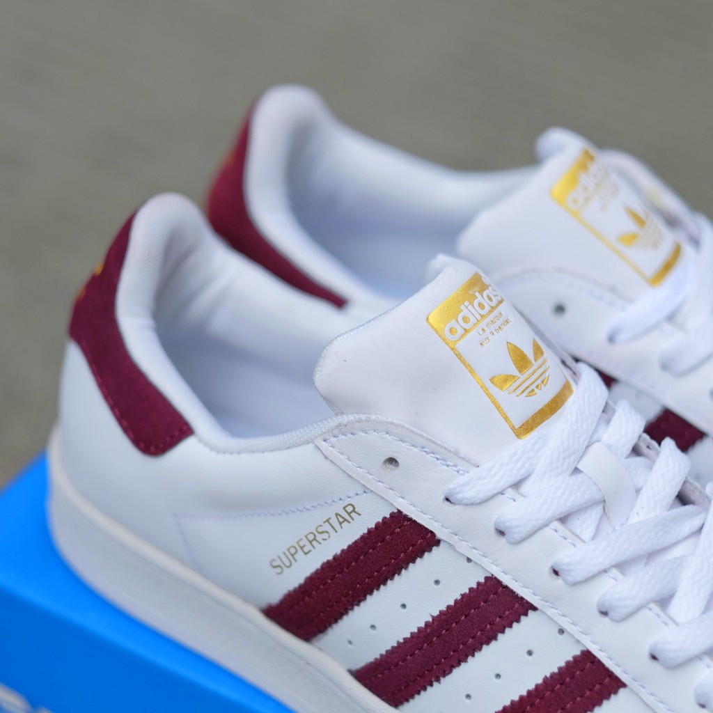 Giày thể thao Adidas Superstar màu trắng 100% hàng chính hãng