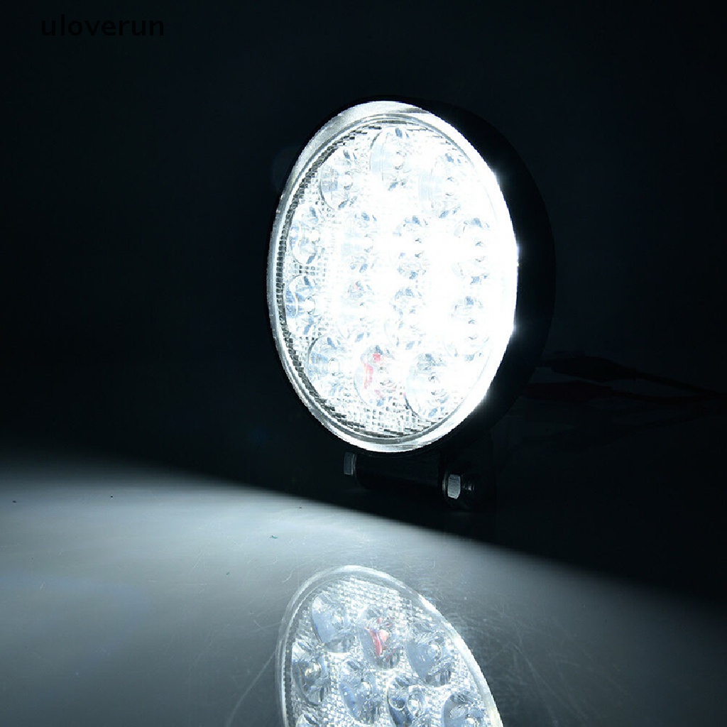 1 Đèn LED Tròn 42W 14 Bóng Phá Sương Mù Cho Xe Tải SUV ATV
