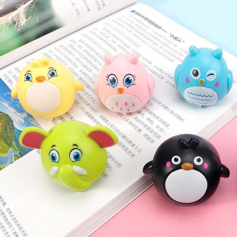 Đồ chơi trẻ em, combo 6 con vật chạy đà mini size cho bé từ 6 tháng tuổi trở lên - DOZKIDZ