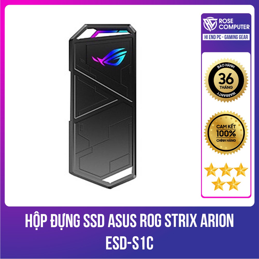 Hộp Đựng SSD ASUS ROG STRIX ARION ESD-S1C