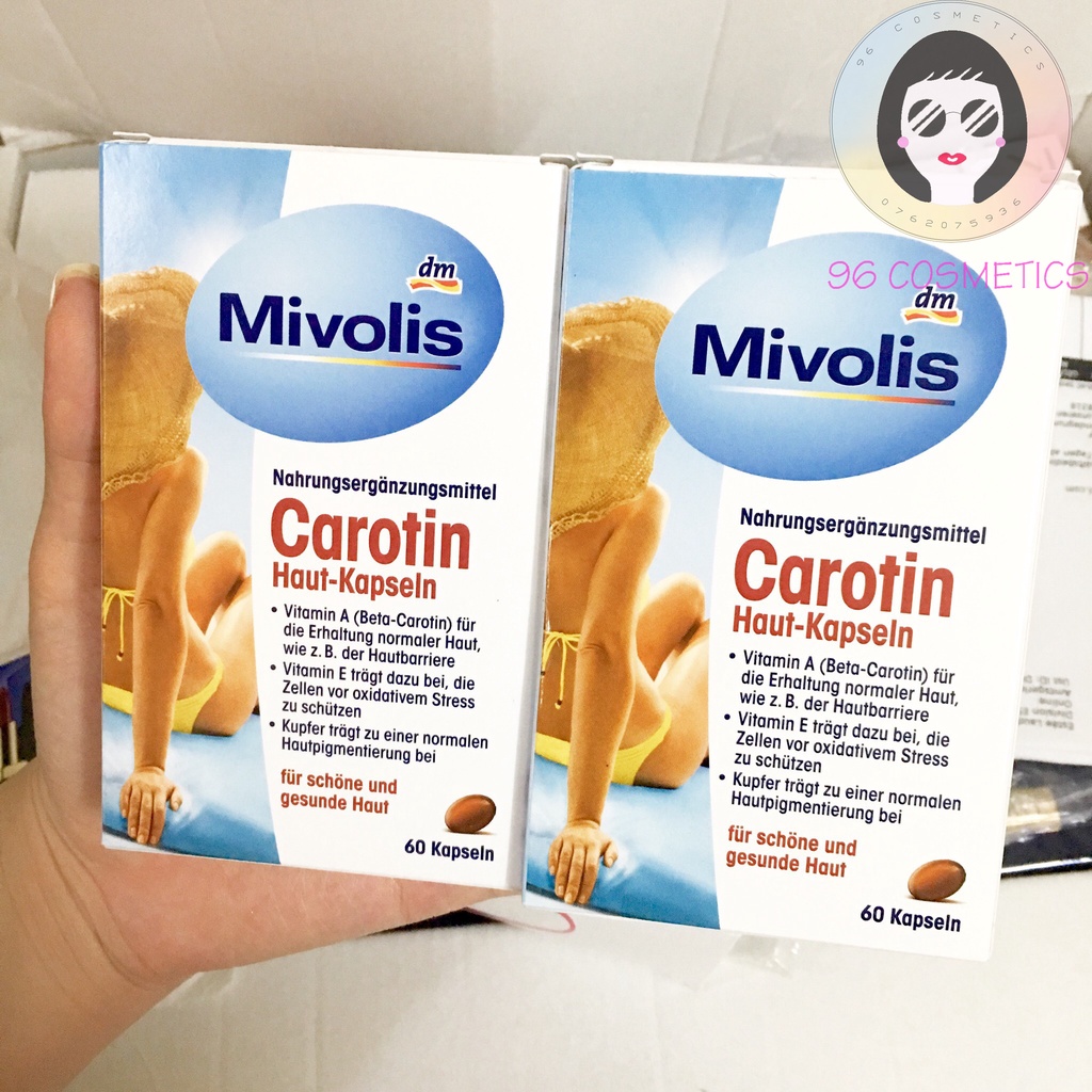 Viên chống nắng giảm sạm nám, giúp da mềm mại, giảm nếp nhăn và lão hóa da nội địa Đức | BigBuy360 - bigbuy360.vn