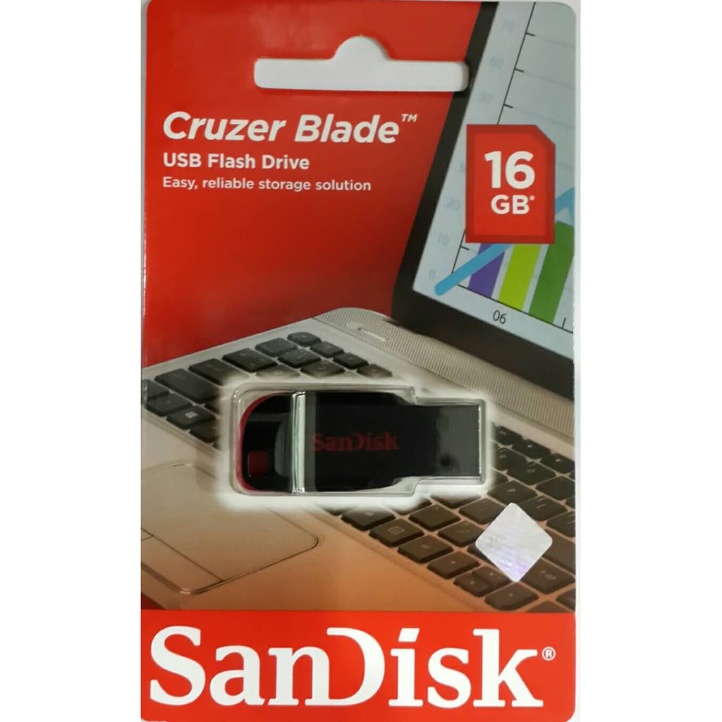 Usb Sandisk 16gb Cruzer Blade Cz50 16gb