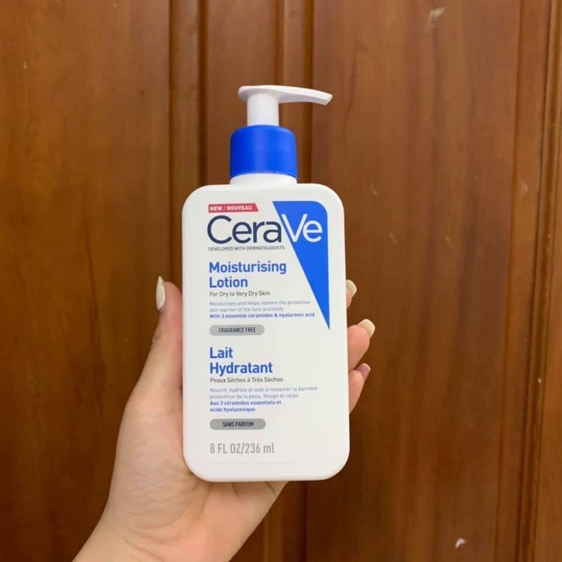 Sữa Dưỡng Thể Cerave Moisturizing Lotion Lait Hydrant 236ml