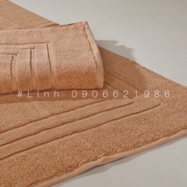 Thảm chân khách sạn 100% cotton (dày)