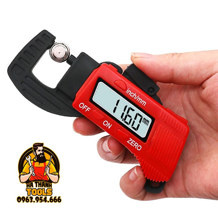 ĐỒNG HỒ ĐO ĐỘ DÀY ĐIỆN TỬ 0-13.5MM - THƯỚC PANME ĐIỆN TỬ