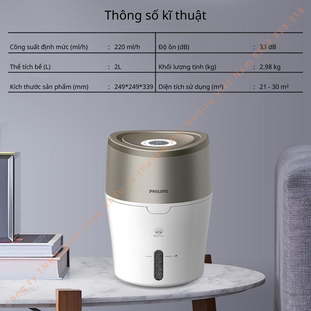 Máy tạo độ ẩm sử dụng trong gia đình thương hiệu Philips HU4803/00- BH 24 Tháng- vo2_store