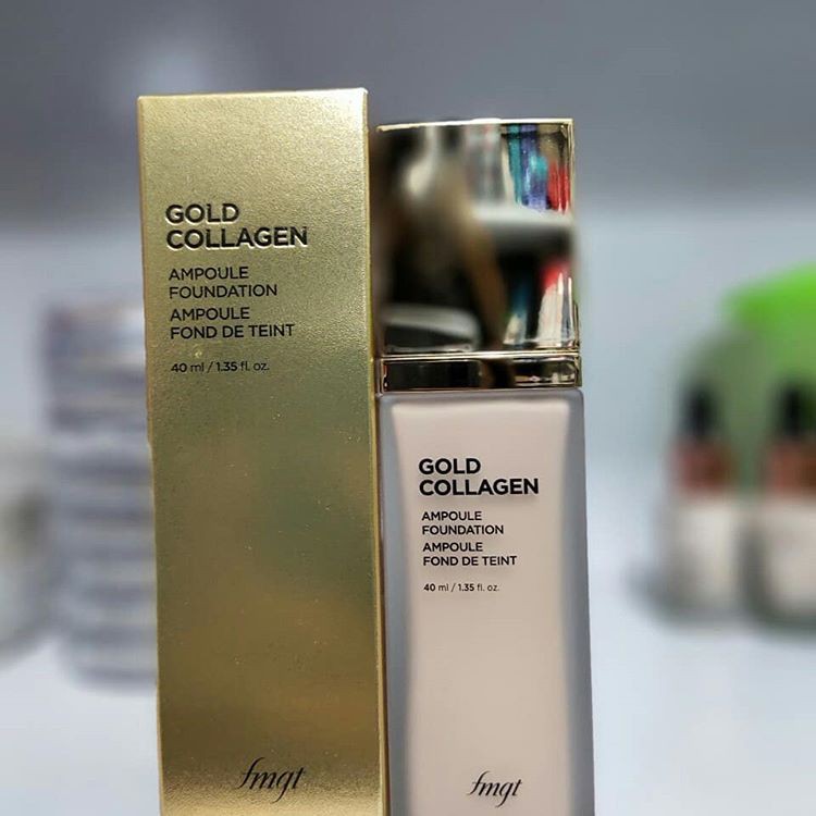 Kem nền bb Collagen và Vàng The Face Shop Gold Collagen Ampoule Foundation 40ml..