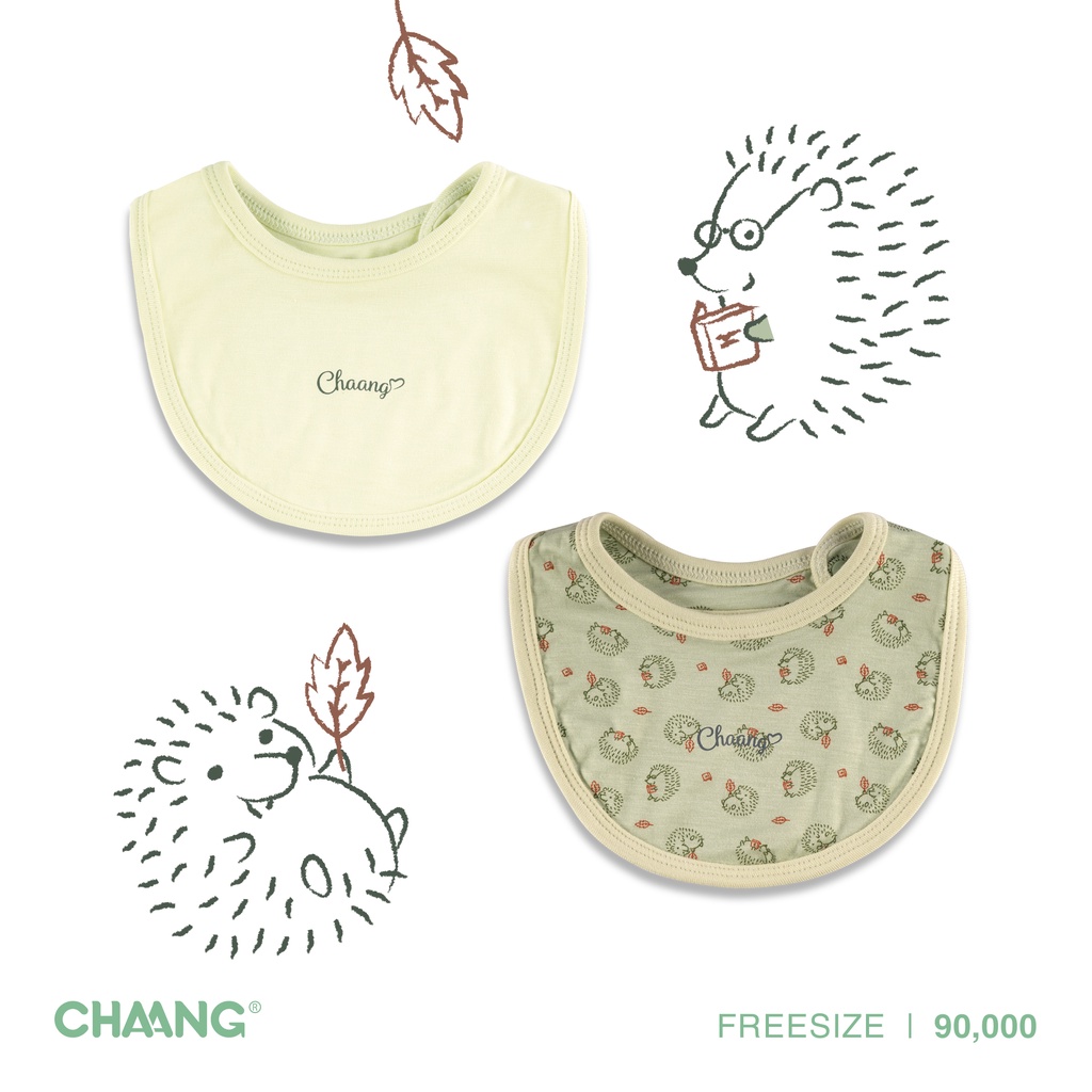 [CHAANG] Set yếm tròn cho bé Park Chaang (4 màu)
