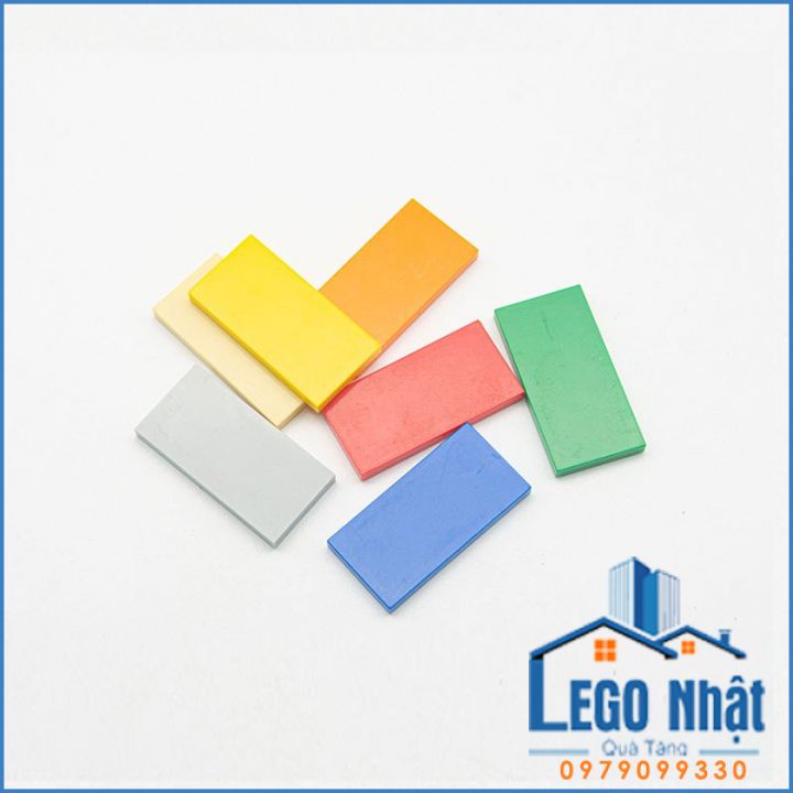 Bộ Đồ Chơi Lego Lắp Ráp Part 2x4 Trơn Độc Đáo Kích Thích Sự Phát Triển Ở Bé - 20 Chiếc