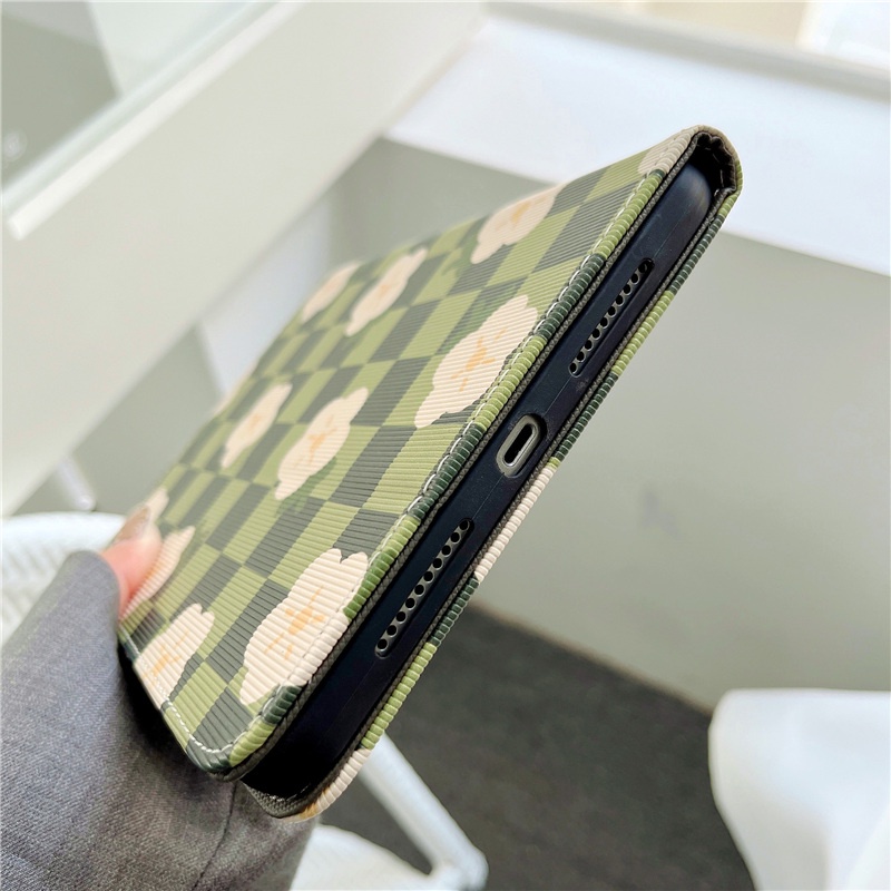 Ốp Máy Tính Bảng Da PU Có Đế Cho iPad Mini /Air 1 2/Pro 9.7/4th 5th 6th 2017 2018/7th 8th 9th Gen 2019 2020 2021