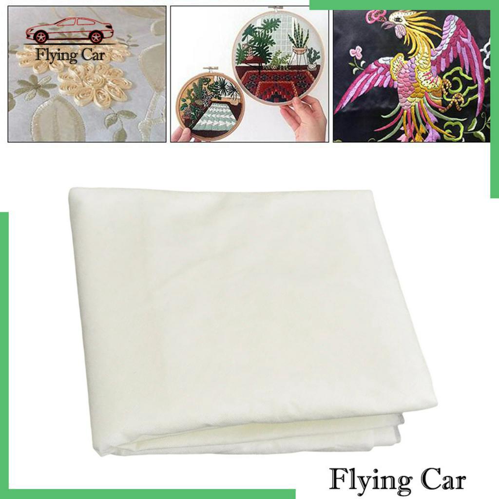 [Lzdjfmy2] Màng Thêu Hòa Tan Trong Nước Màu Trắng