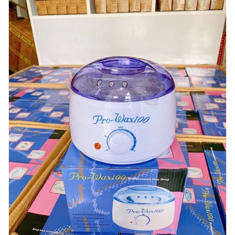 Nồi Nấu Sáp Pro Wax 100  Loại 1, Nồi nấu sáp wax lông nách, tay chân, ria mép, wax bikini